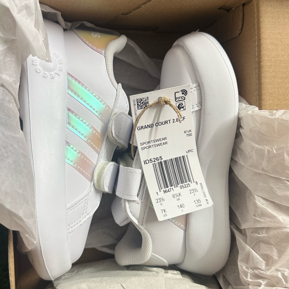 GRAND COURT 2.0 SHOES KIDS SIZE 7K